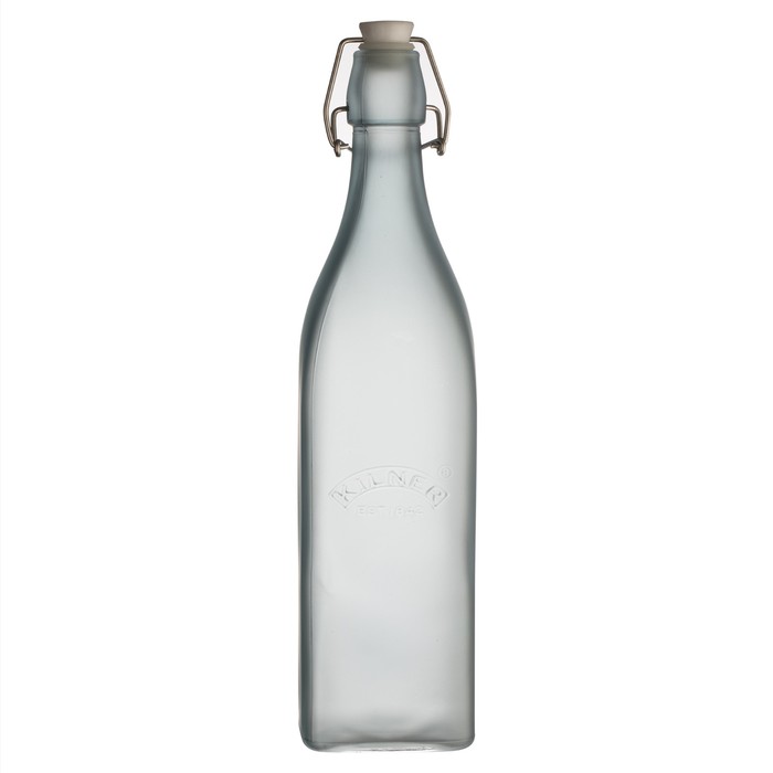 Бутылка Kilner Clip Top, 1 л, голубая