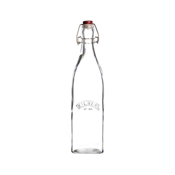 Бутылка Kilner Clip Top, квадратная, 550 мл