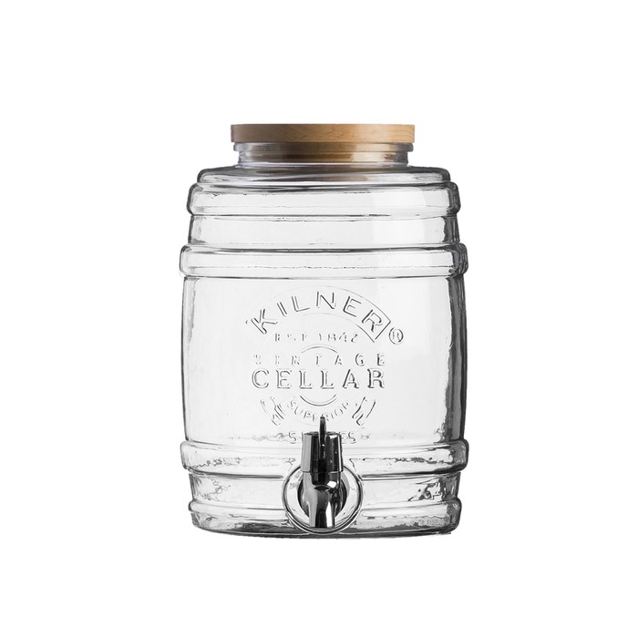 Диспенсер для напитков Kilner Barrel, 5 л