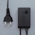 Гирлянда «Нить» 10 м, IP44, тёмная нить, 100 LED, свечение тёплое белое, 8 режимов, 220 В 3584133