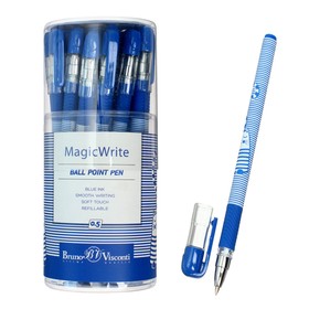 Ручка шариковая MagicWrite «Кот-морячок», узел 0.5 мм, синие чернила