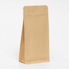Пакет Zip-lock Крафт с плоским дном 12 х 22 см 3710474