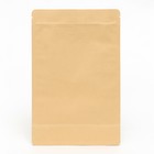 Пакет Zip-lock Крафт с плоским дном 16 х 26 см 3710476