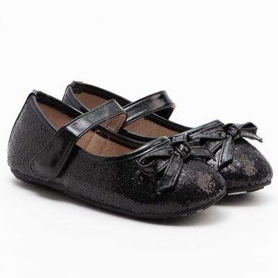 Shoes for girls 189-32 MINAKU black, R. 21