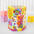 Набор 3в1 "ВАЗА BUBBLE CLAY" слепи вазу, магнит, картину с шариковым пластилином BBC-V-01