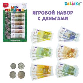 Игрушечный игровой набор «Мои покупки»: монеты, бумажные деньги (евро) в Донецке