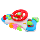 Музыкальный руль-подвеска «Весело рулим!», звук, свет, цвета МИКС - фото 107978187 Музыкальный руль-подвеска «Весело рулим!», звук, свет, цвета МИКС - фото 107978187