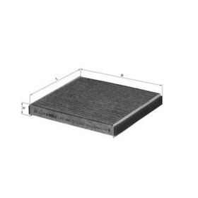 Фильтр салонный  KNECHT LAK490A 3997107