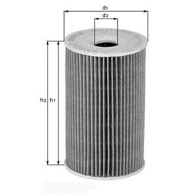 Фильтр масляный KNECHT OX127/1D 3997705