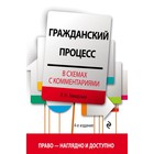 Гражданский процесс в схемах с комментариями. 4-е издание. Переработанное и дополненное
