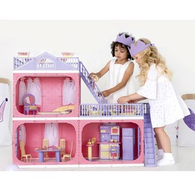 {{photo.Alt || photo.Description || 'Коттедж двухэтажный для кукол «Маленькая принцесса»'}}
