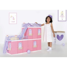 Коттедж двухэтажный для кукол «Маленькая принцесса» - фото 8510477