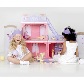 Коттедж двухэтажный для кукол «Маленькая принцесса» - фото 8510479