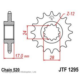 Звезда ведущая JTF1295-15, F1295-15, JT sprockets 4008085