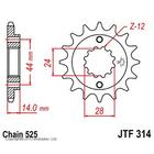Звезда ведущая JTF314-16, F314-16, JT sprockets 4008184 - фото 81827