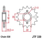 Звезда ведущая JTF339-16, F339-16, JT sprockets 4008194 - фото 81830
