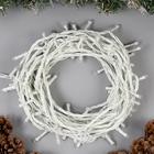 Гирлянда «Нить» 10 м, IP44, белая нить, 100 LED, свечение белое, 8 режимов, 220 В 3584135