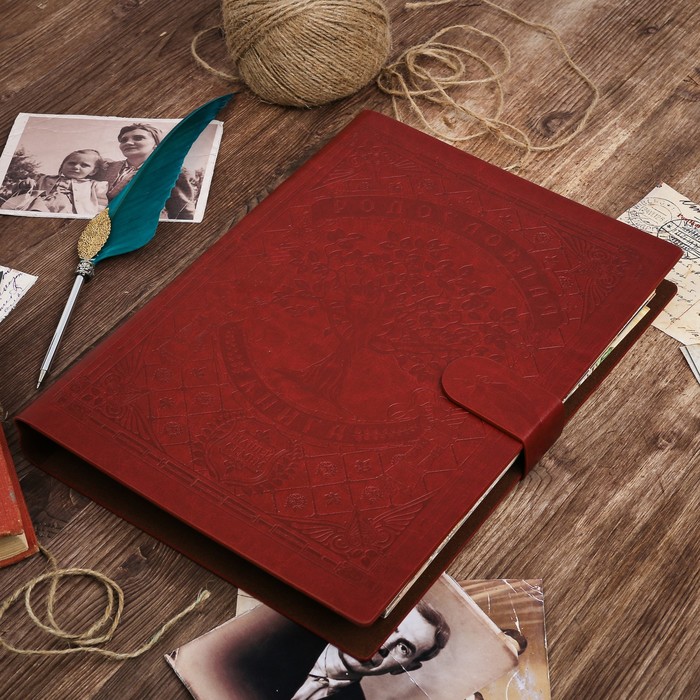 Родословная книга с пером "Книга нашей семьи" УЦЕНКА
