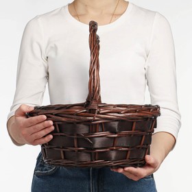 A set of baskets, 2 pcs, 33 × 14/33 cm, 28 × 13/28 cm, willow