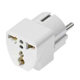 Adapter universal 16A, with s/K, 220V, white