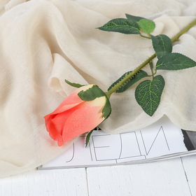 Цветы искусственные "Роза Карина" 4*46 см, персиковый
