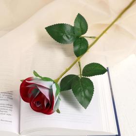 Цветы искусственные "Роза Аква" 5*40 см, малиновый