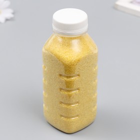 Песок цветной в бутылках "Лимон" 500 гр