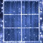 Гирлянда "Занавес" уличная, УМС, 2 х 9 м, 3W LED(IP65-O)-1800-220V, мерцание, нить тёмная, свечение белое Гирлянда "Занавес" уличная, УМС, 2 х 9 м, 3W LED(IP65-O)-1800-220V, мерцание, нить тёмная, свечение белое