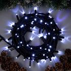 Гирлянда "Нить" уличная, УМС, 10 м, 3W LED(IP65-O)-100-220V, мерцание, свечение белое