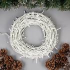 Гирлянда «Нить» 20 м, IP44, белая нить, 200 LED, свечение тёплое белое, 8 режимов, 220 В 3584145