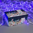 Гирлянда «Нить» 20 м, IP44, белая нить, 200 LED, свечение синее, 8 режимов, 220 В 3584146