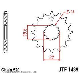 Звезда ведущая, JT sprockets F1439-13 4033334