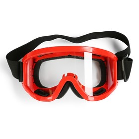 {{photo.Alt || photo.Description || 'Очки-маска для езды на мототехнике, стекло прозрачное, цвет красный'}}