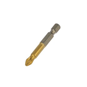 Бита Ritter Whirlpower, PH2 х 50 мм, магнитная, сталь S2, покрытие нитрид титана (TiN) 4003340