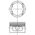 Поршень двигателя NURAL 87-522700-00 4030593 - фото 82218
