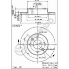 Диск тормозной BREMBO 08.2958.14 4040478 - фото 82594