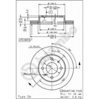 Диск тормозной BREMBO 09.6943.10 4040490 - фото 82597