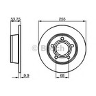 Диск тормозной BOSCH 0986478704 4041188 - фото 82651