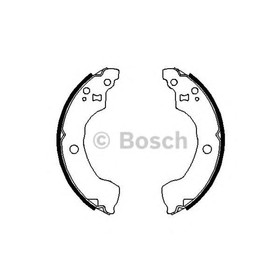 Колодки тормозные BOSCH 0986487691 4041260