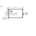 Радиатор системы охлаждения AVA QUALITY COOLING BWA2205 4041496 - фото 82682