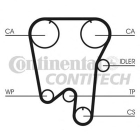Ремень ГРМ CONTITECH CT759 4041643