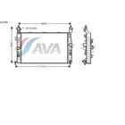 Радиатор системы охлаждения AVA QUALITY COOLING OL2345 4042837 - фото 82699
