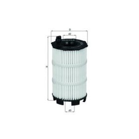 Фильтр масляный MAHLE ORIGINAL OX350/4D 4042890