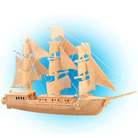 Сборная деревянная модель «Парусник 1»