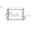 Радиатор системы охлаждения AVA QUALITY COOLING FD2152 4041866 - фото 82737
