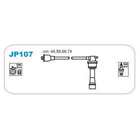 Провода высоковольтные JANMOR JP107 4042151