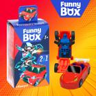 Набор для детей Funny Box «Трансформеры» Набор: карточка, фигурка, лист наклеек, МИКС - фото 5653157
