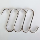 A set of hooks for rails 7 cm, 4 PCs