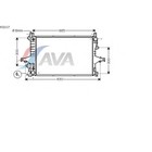 Радиатор системы охлаждения AVA QUALITY COOLING VO2117 4043581 - фото 82804