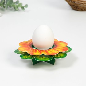 Подставка пасхальная на 1 яйцо «Цветок»